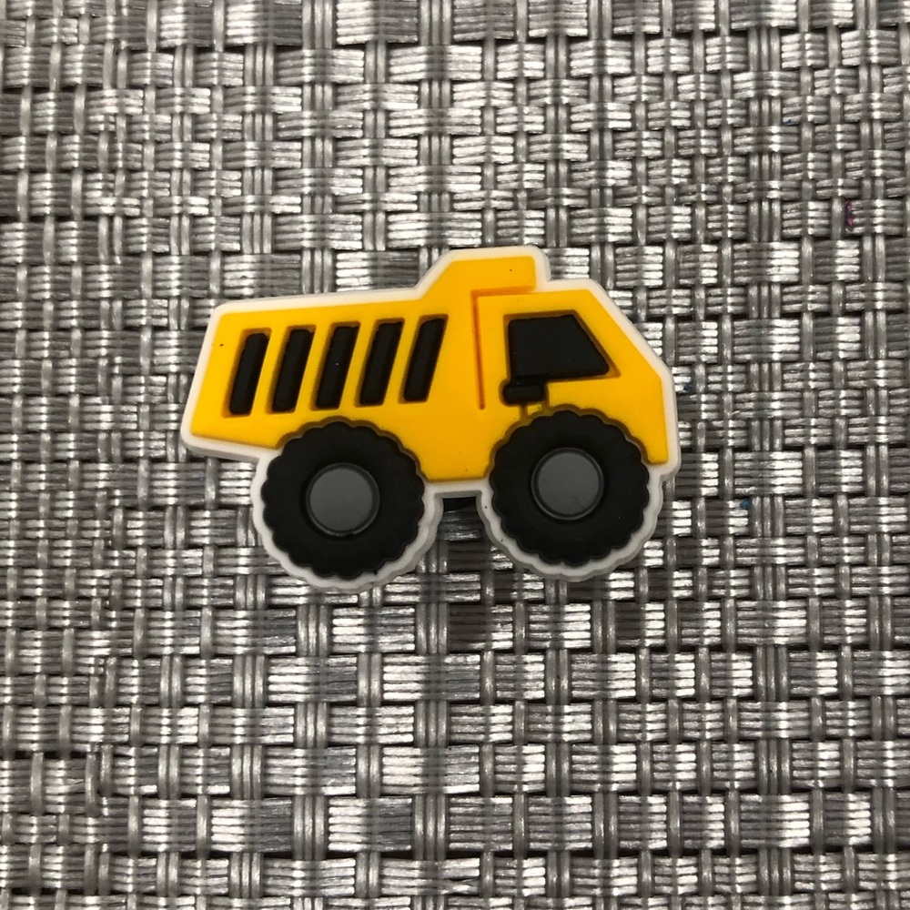 5/$10 Dump truck crocs charm